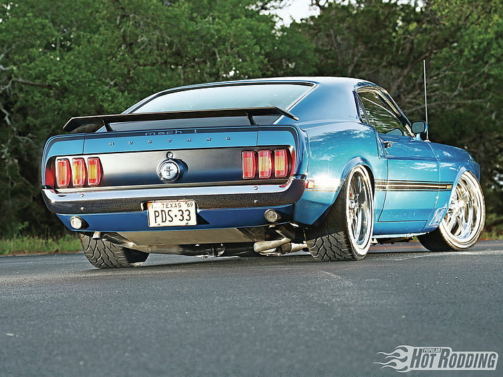 Ford, Ford Mustang Mach 1, Classic Car, Hot Rod, Muscle Car, HD wallpaper