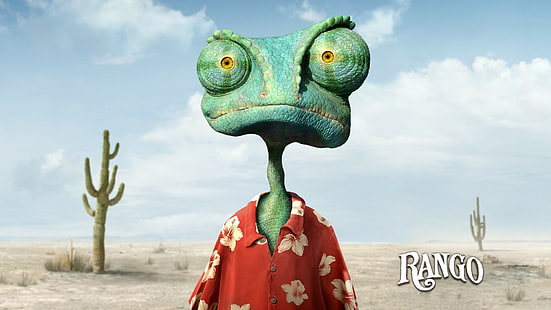 Ранго, персонаж от филма за ранго, ранго, HD тапет HD wallpaper
