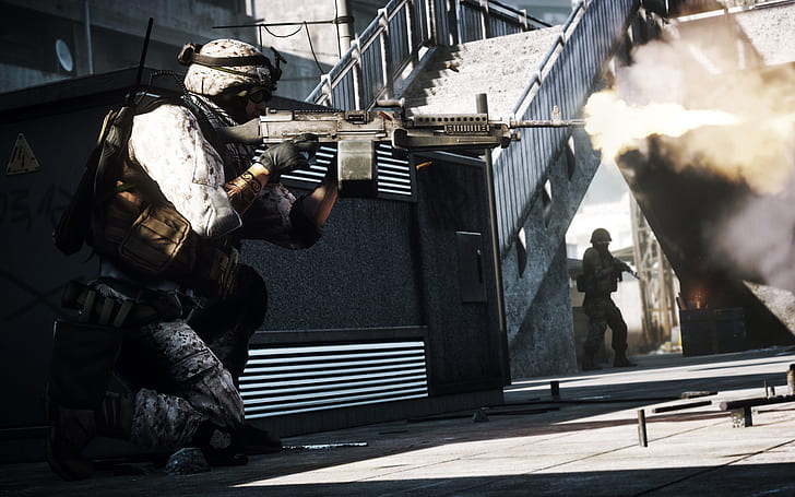 Battlefield 3 Mission 2, cs go poster, campo de batalha, missão, HD papel de parede