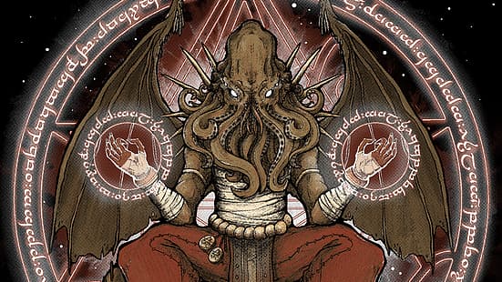 Cthulhu ، الرعب ، H. P. Lovecraft، خلفية HD HD wallpaper