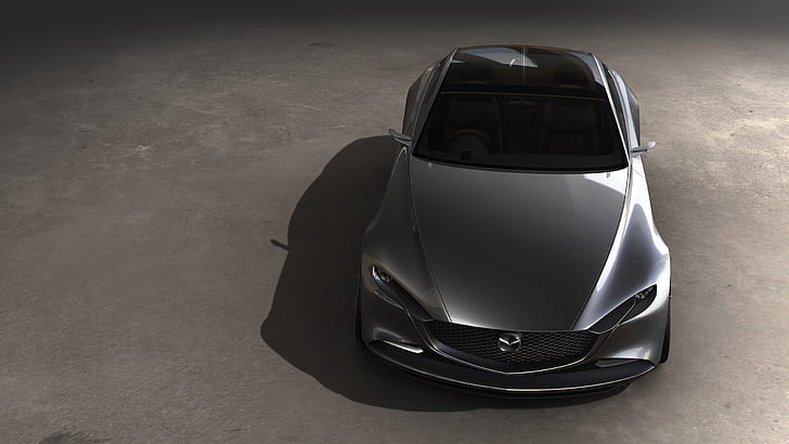 Concept, Coupe, Vision, Mazda, HD wallpaper
