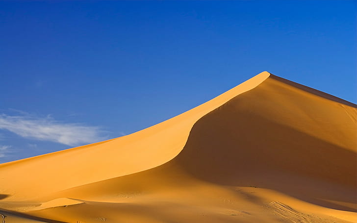 paysage, dune, sable, désert, nature, Fond d'écran HD