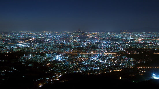 edificios de la ciudad, ciudad, paisaje urbano, Seúl, Fondo de pantalla HD HD wallpaper