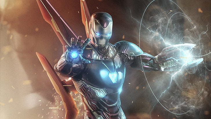The Avengers, Avengers Endgame, Iron Man, Wallpaper HD