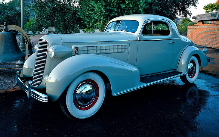 1936 Cadillac Series 70 Coupe, series, coupe, cadillac, vintage, classic, 1936, caddy, antique, luxury, cars, HD wallpaper