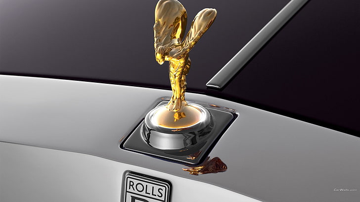 кола, Rolls-Royce Phantom, Spirit of Ecstasy, HD тапет