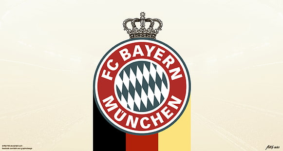 Futebol, FC Bayern de Munique, Emblema, Logotipo, HD papel de parede HD wallpaper