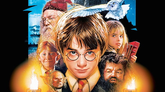 Гарри, Поттер, колдуны, камень, HD обои HD wallpaper