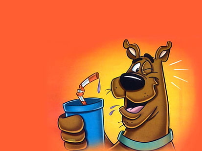 Scooby Doo, fondo de pantalla digital Scooby-Doo, dibujos animados, Fondo de pantalla HD HD wallpaper
