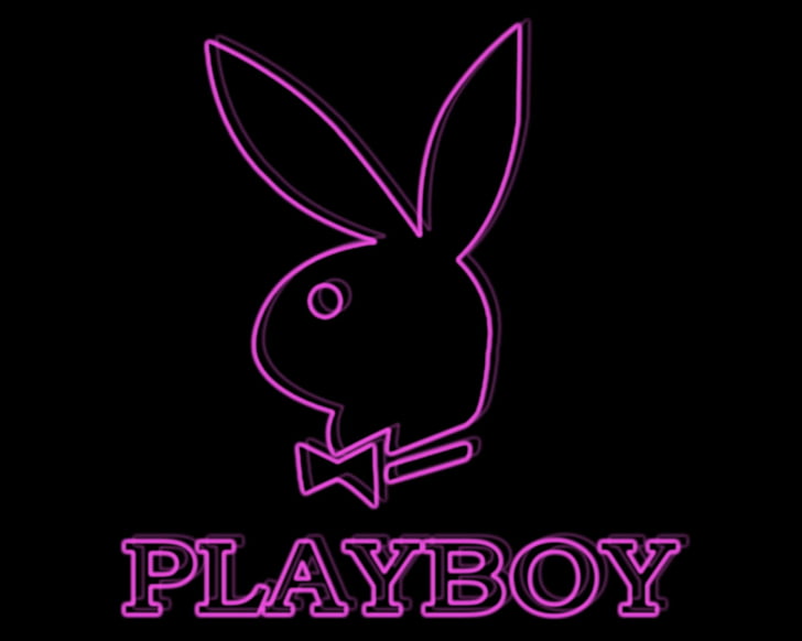 dewasa, logo, playboy, poster, Wallpaper HD