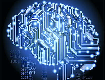 brain, computer, engineering, science, tech, HD wallpaper HD wallpaper