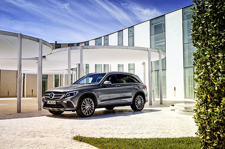 Mercedes-Benz, Mercedes, 4MATIC, 2015, X205, GLC 350, Fondo de pantalla HD