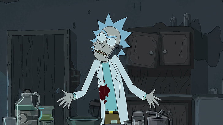 Rick und Morty, Adult Swim, Zeichentrickfilm, Rick Sanchez, HD-Hintergrundbild