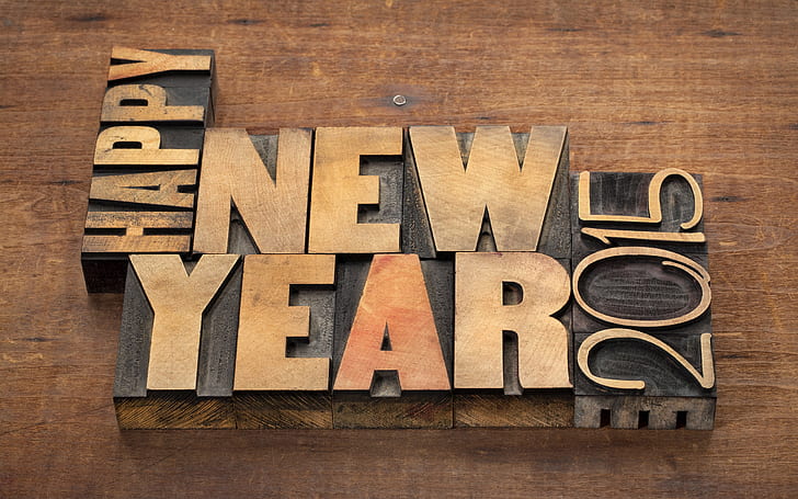 3D Happy New Year 2015, 3D, Happy, New, Year, 2015, HD wallpaper