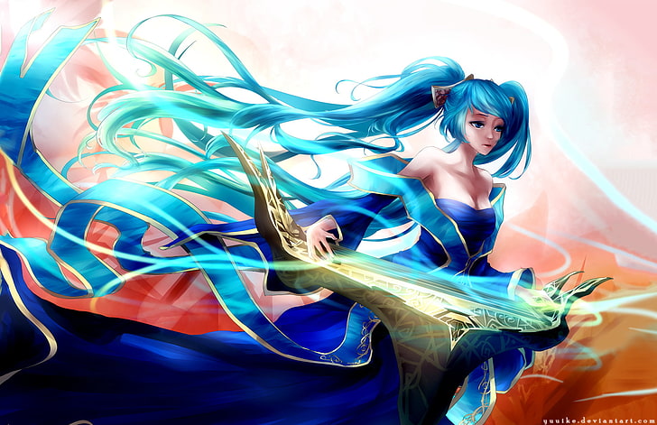 Blue-haired woman fictional character wallpaper, Video Game, League Of  Legends, HD wallpaper | Wallpaperbetter