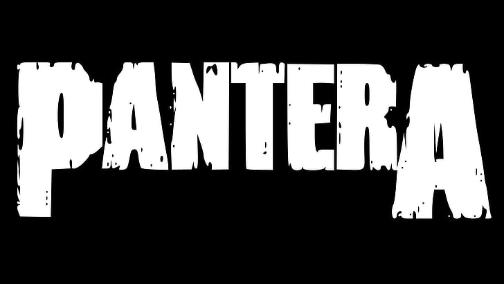 Pantera band logo, pantera, nombre, fuente, fondo, palabra, Fondo de pantalla HD