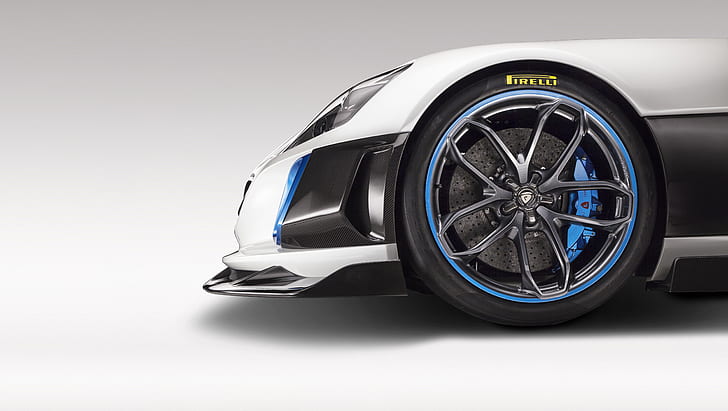 Auto deportivo, Rimac Concept One, Auto eléctrico, 5K, Fondo de pantalla HD