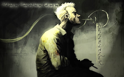 Constantine, Hellblazer, Comic-Kunst, HD-Hintergrundbild HD wallpaper