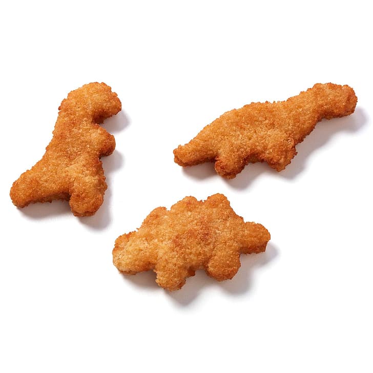 Dino, Chicken Nuggets, Dino-Nuggets, HD-Hintergrundbild