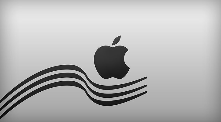 Apple Inc Minimalist Background, Apple logo, Computers, Mac, Apple,  Background, HD wallpaper | Wallpaperbetter