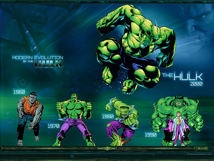 Hulk HD, hulkillustrationen, serier, hulk, HD tapet