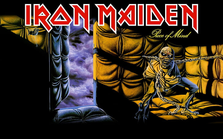 Eddie, Heavy, Iron, Maiden, Metal, HD-Hintergrundbild