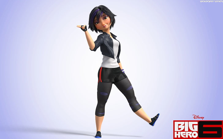 Disney Big Hero 6 weiblichen Charakter digitale Tapete, Go Go Tomago, Big Hero 6, Filme, Animationsfilme, HD-Hintergrundbild