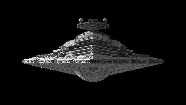 graue Flugzeugtapete, Star Wars, HD-Hintergrundbild