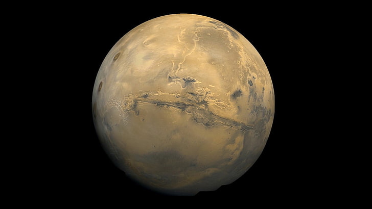 Mondillustration, Mars, Planet, HD-Hintergrundbild