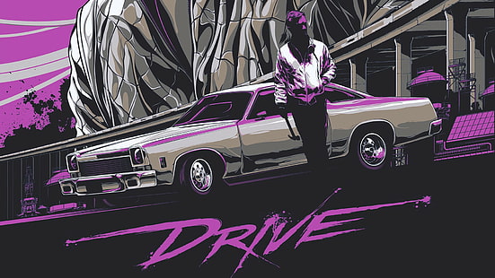 Ryan Gosling, Drive (film), Fond d'écran HD HD wallpaper