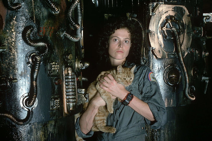 Alien, Ellen Ripley, Sigourney Weaver, Fond d'écran HD