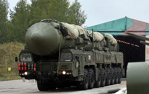 4000x2540, exército, militar, míssil, nuclear, vermelho, rússia, russo, estrela, caminhão, veículo, HD papel de parede HD wallpaper