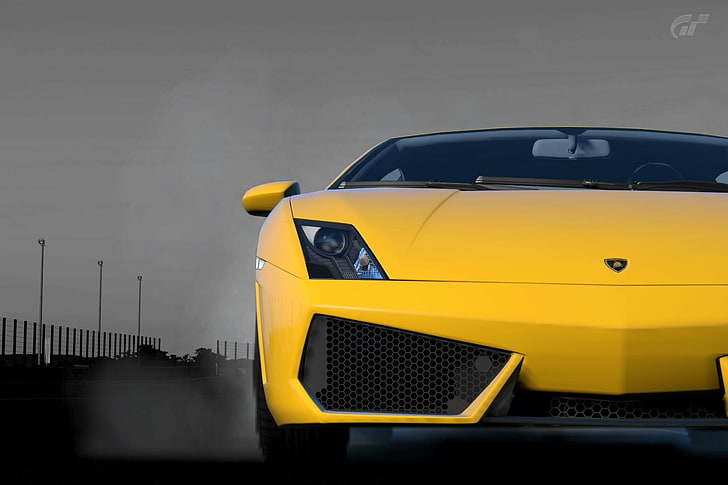 voiture Lamborghini jaune, Lamborghini, Lamborghini Gallardo, Fond d'écran HD