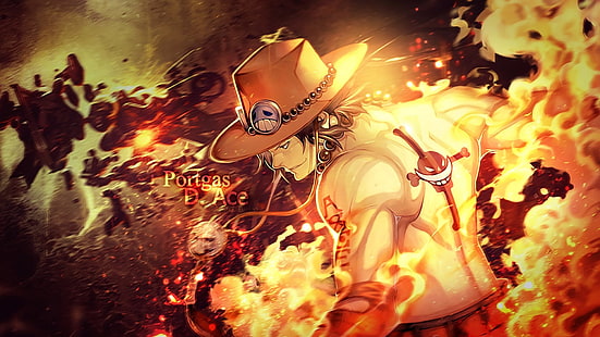 Portgas D7 Ace digitale Tapete, Anime, One Piece, Portgas D. Ace, HD-Hintergrundbild HD wallpaper