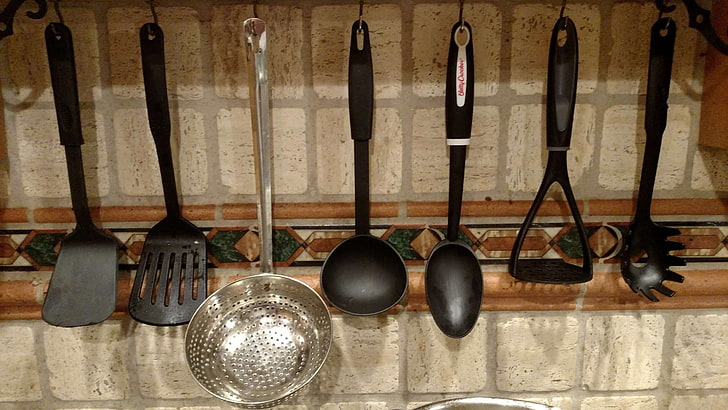 kitchen utensils, HD wallpaper