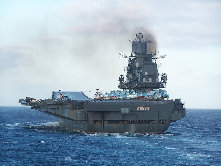 Адмирал Куснецов, руски флот, HD тапет