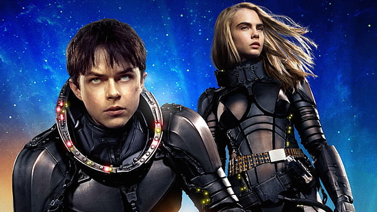 movies, Cara Delevingne, Valerian and the City of a Thousand Planets, HD wallpaper HD wallpaper