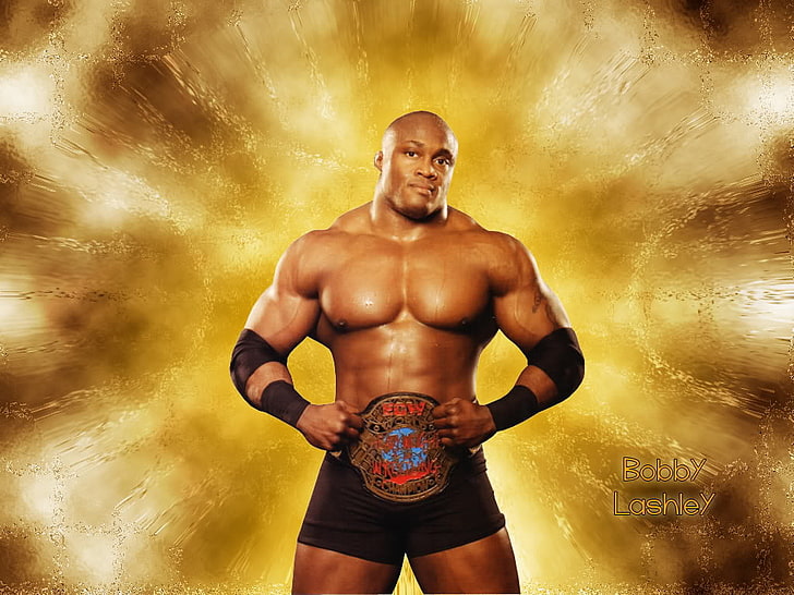 Lashley, WWE player, WWE, , heavyweight championship, wwe champion, HD wallpaper