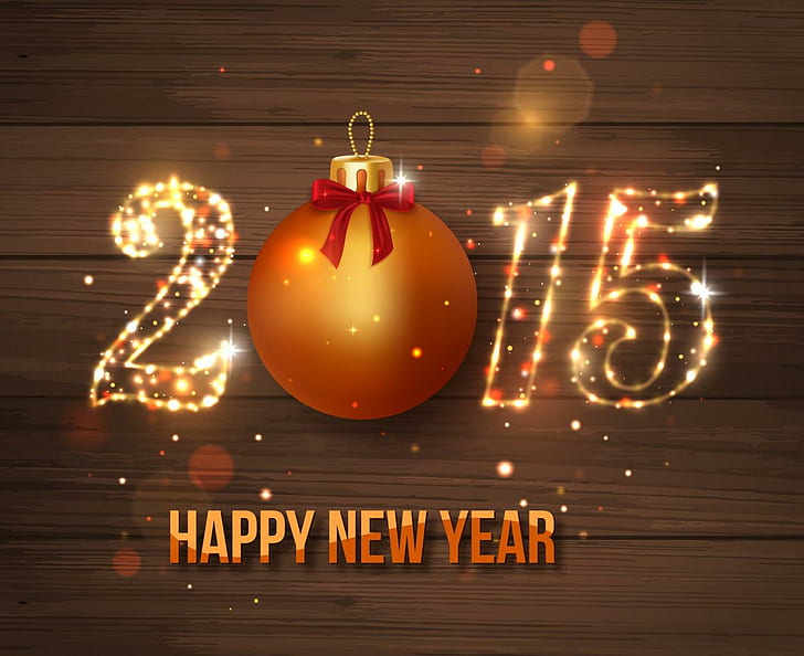 Feriados Natal 2015 bolas bowknot, 2015 feliz ano novo ilustração, férias, natal, 2015, bolas, bowknot, bolas de natal, HD papel de parede