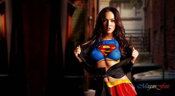 Megan Fox, Filme, Megan Fox, Megan Fox Superwoman, HD-Hintergrundbild HD wallpaper