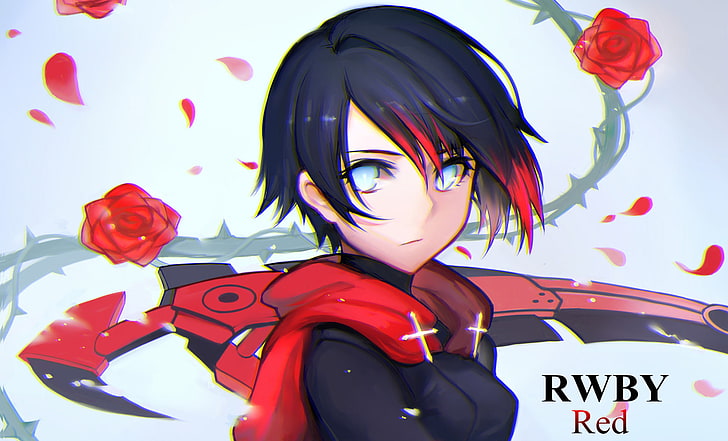 Anime, RWBY, Ruby Rose (RWBY), HD wallpaper
