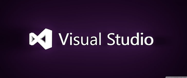 Microsoft Visual Studio, code, développement web, logo, filigrane, Fond d'écran HD