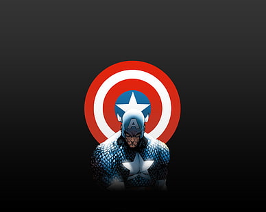 Captain America HD, Comics, Amerika, Kapitän, HD-Hintergrundbild HD wallpaper