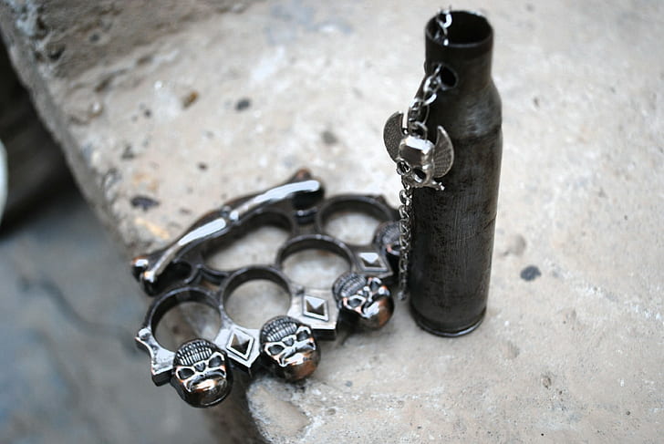 Kugel, schwarz, Handschuhe, Waffe, HD-Hintergrundbild