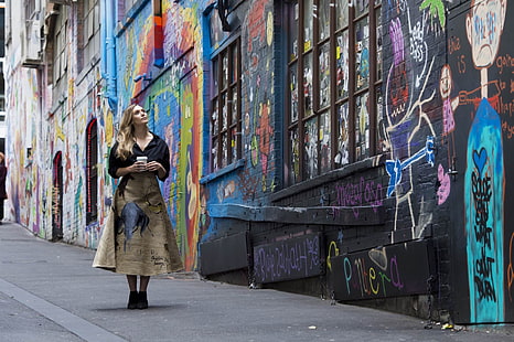 Atrizes, Elizabeth Olsen, HD papel de parede HD wallpaper