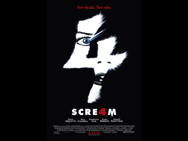 Película, Scream 4, Fondo de pantalla HD