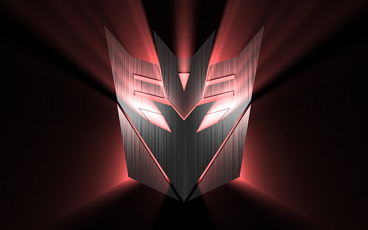 Cyfrowa tapeta Transformers, Transformers, Dark, Logo, Tapety HD