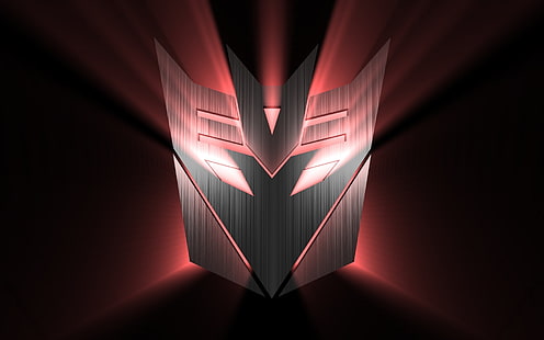 Fond d'écran numérique Transformers, Transformers, Dark, Logo, Fond d'écran HD HD wallpaper