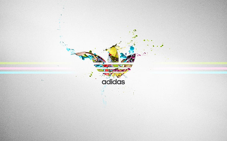 Logotipo de adidas, Negro, Tira, Estilo, Fondo, Adidas, Logotipo, Fondo de  pantalla HD | Wallpaperbetter
