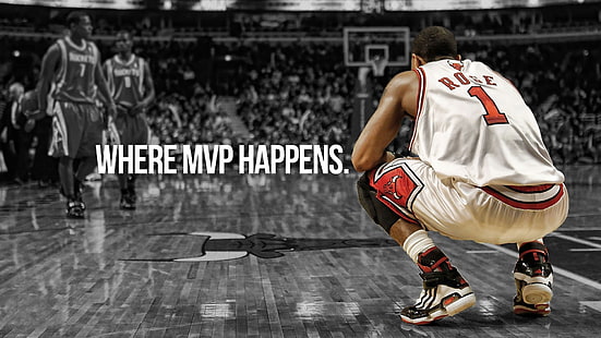 Derrick Rose, Basketball, NBA, Chicago Bulls, MVP, Derrick Rose, HD-Hintergrundbild HD wallpaper